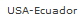 USA-Ecuador