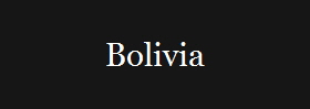 Bolivia