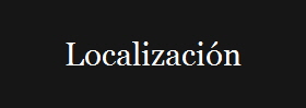 Localizaci�n